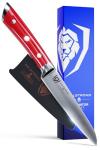 Dalstrong Paring Knife - 3.5 inch - Gladiator Series - Forged High-Carbon German Steel - Crimson Red ABS Handle Kitchen Knife - Sheath Included - Razor Sharp Cooking Chef Knife - NSF Certified