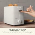 Cuisinart Soho™ Collection 2-Slice Toaster, 7 Toaster Setting, Defrost, Reheat, and Bagel Setting, Convenient Rear Cord Storage, Truffle, CPT-7TR