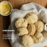 KitchenAid 13x18in Nonstick Aluminized Steel Baking Sheet, Contour Silver