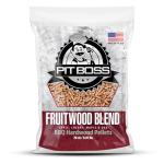 Pit Boss (20 pound Fruitwood Blend) All Natural Hardwood BBQ Wood Pellets for Pellet Grills and Smokers