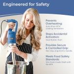 TK Commercial Immersion Blender, 500 Watt/.5 HP Variable Speed Motor, 16,000 RPM Heavy Duty with Performance Assurance - 16"