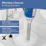 TK Commercial Immersion Blender, 500 Watt/.5 HP Variable Speed Motor, 16,000 RPM Heavy Duty with Performance Assurance - 16"