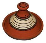 Moroccan Cooking Tagine Glazed X-Large 12.5 in Diameter Authentic Food