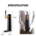 GREEN HOUSE: Draft Pour Beer Dispenser & Ultra Fine Foam Maker - Mini Kegerator for Home. Draft Pour and Ultra Fine Foam covering top makes your regular beer taste delicious and keep longer.