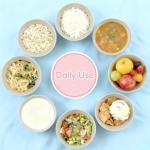 Quatish 16 PCS Unbreakable Cereal Bowls,Dishwasher & Microwave Safe Wheat Straw Bowls, Easy-to-Clean Lightweight Snack & Soup Bowl,Multi-Color Portable for Picnics Plastic Bowls Set, Brown