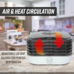 Ronco Turbo EZ-Store 5-Tray Food Dehydrator