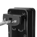 only fire Spit Rotisserie for Outdoor Campfire Grilling, Over Fire Camp Grill with 35×5/16" Square Spit Rod