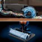 Shark HydroVac MessMaster Wet Dry Corded Vacuum Cleaner, 3-in-1 Multi-Surface Vacuum Mop & Self-Cleaning System, Lightweight, Powerful Suction, for Hard Floors & Area Rugs, Navy, WD161