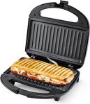 OSTBA Sandwich Maker, 2 Slice Grilled Cheese Maker with Non-stick Grill Plates, Indicator Lights, Cool Touch Handle, Easy to Clean and Store, 750W