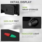 OSTBA Sandwich Maker, 2 Slice Grilled Cheese Maker with Non-stick Grill Plates, Indicator Lights, Cool Touch Handle, Easy to Clean and Store, 750W