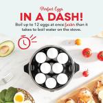 DASH Deluxe Rapid Egg Cooker with Auto Shut Off