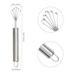 4 Pcs Coconut Meat Removal Scraper Tools, Stainless Steel Coco Nut Kinfe, Copra Cocoanut Pulp Shredder, Fish Skin Scaler for Kitchen, Grater, Peeler and Slicer, Coconut Grater, Silver