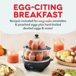 DASH Deluxe Rapid Egg Cooker with Auto Shut Off