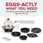 DASH Deluxe Rapid Egg Cooker with Auto Shut Off