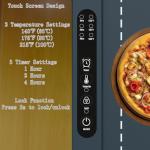 YONZO Food Warming Mat for Countertop Full Surface Hot Plate 260W Portable & Rollable Electric Food Warmers for Parties Buffet with 3 Temperature & Timer Defrosting Tray for Frozen Meat XL