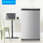 DEMULLER 3.2 Cu.Ft Upright Freezer with 7 Adjustable Thermostat Stand-up Single Door Compact Freezers with Rapid Cooling Technology for Home Kitchen Dorm Silver