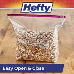 Hefty Slider Calendar Storage Bags, Gallon Size, 30 Count (Pack of 4), 120 Total