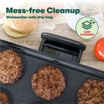 Bella Electric Griddle with Warming Tray, Nonstick