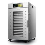 Septree Commercial Food Dehydrator 18 Trays, 2000W Large Capacity 34.42ft² Food Dryer Machine for Jerky, Meat, Fruit, Herbs, Full Stainless Steel Industrial Dehydrater Biltong Maker