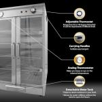 5-Shelf Electric Hot Box Food Warmer for Pizzas