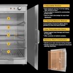 5-Shelf Electric Hot Box Food Warmer for Pizzas