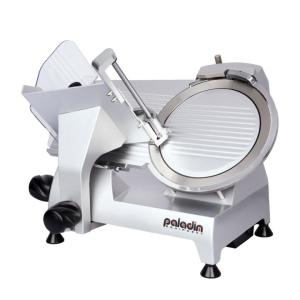 Paladin Equipment 8" Commercial Electric Meat Slicer,1/4 HP, Italian Carbon Steel Blade, Manual Lunch Food Slicer, ham cutter with Adjustable Slicing Thickness for Semi-frozen Meat, Cheese