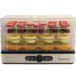 Chefnificent Food Dehydrator Machine with 5 Adjustable Trays, Rapid 4 Hour Drying, BPA Free Fruit Dryer for Jerky, Herbs, Mushrooms, Freeze Dryer Alternative for Healthy Snack Preparation
