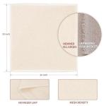 12Pcs Reusable Cheesecloth for Straining 20x20 Inch,100 Grade Cheese Cloths Hemmed Edges, 100% Unbleached Cotton Cheese Cloth,Ultra-Dense Cloth Strainer for Yogurt/Nut Milk/Baking Making 56x42 Weave