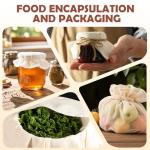 12Pcs Reusable Cheesecloth for Straining 20x20 Inch,100 Grade Cheese Cloths Hemmed Edges, 100% Unbleached Cotton Cheese Cloth,Ultra-Dense Cloth Strainer for Yogurt/Nut Milk/Baking Making 56x42 Weave