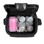 Titan by Arctic Zone Deep Freeze Cooler - 9 Can Zipperless Hardbody Cooler with Deep Freeze Insulation, HardBody Liner, and SmartShelf - Sharkskin Gray