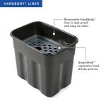 Titan by Arctic Zone Deep Freeze Cooler - 9 Can Zipperless Hardbody Cooler with Deep Freeze Insulation, HardBody Liner, and SmartShelf - Sharkskin Gray