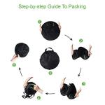 6 Tier Black Mesh Herb Drying Rack with Shears