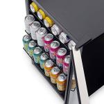 NewAir Beverage Refrigerator 160 Cans, Free Standing Cooler with Glass Door, Cools Down To 37 Degrees, Perfect Beverage Mini Fridge Organizer For Beer, Wine, & Drinks