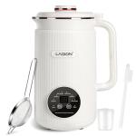 LAOION 40oz 8-in-1 Nut Milk Maker Machine for Homemade Soy Milk, Almond Milk, Oat Milk, Juice, Milkshake, and Rice Paste with 12H Delay Start, 2H Keep Warm, Boil Water & Self-Cleaning
