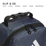 adidas Santiago Lunch Bag Cooler for Women and Men, Insulated Food Container Box with Mesh Pocket, Twill Onix Grey/Black, One Size