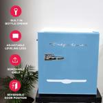 Frigidaire EFR176 1.6 cu. ft. Retro Bar Fridge with Side Bottle Opener (Blue)