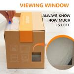 Wevac 6''x150', Vacuum Seal Roll Keeper with Cutter, Ideal Vacuum Sealer Bags for Food Saver, BPA Free, Commercial Grade, Great for Storage, Meal prep and Sous Vide