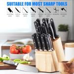 Premium Whetstone Knife Sharpening Stone 2 Side Grit 1000/6000 Waterstone- Whetstone Knife Sharpener- NonSlip Bamboo Base & Angle Guide