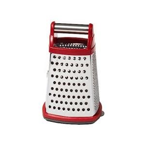 KitchenAid Gourmet 4-Sided Stainless Steel Box Grater with Detachable Storage Container