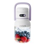 ZHENMI Portable Blender, Personal Blender for Smoothies & Shakes, Cordless, 33oz BPA-Free Vessel, Leakproof Lid with Sip Spout, USB-C Rechargeable, Easy-to-Clean Parts - Purple