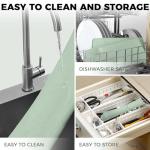 Silicone Baking Mat 28" x 20", Extra Thick Dough Rolling Mat with Measurements and Edge Heightening, Non-stick Food Grade Silicone Pastry Mat for for Pastry, Bread, Cookies, Pizza, Fondant, Pasta