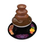 Electric Chocolate Fountain, 3 Tier Chocolate Fondue Machine with 5Forks, 40W Fuente De Chocolate, Small Chocolate Fountain Machine for Parties, Melts Cheese, Candy, Dip Strawberry, fruit, Vegetable