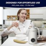 8 in 1 Nut Milk Maker Machine Blender, 32oz Homemade Soy, Almond, Oat, Coconut, Plant Based and Non Dairy Beverages, Nutmilk Maker Machines – with Delay Start and Keep Warm Functions