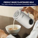 8 in 1 Nut Milk Maker Machine Blender, 32oz Homemade Soy, Almond, Oat, Coconut, Plant Based and Non Dairy Beverages, Nutmilk Maker Machines – with Delay Start and Keep Warm Functions