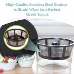 Euro Cuisine Greek Yogurt Maker with Strainer Basket