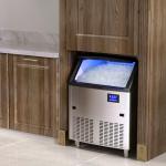 Coolake Commercial Ice Maker Machine 320lbs/24H with 120lbs Storage, Stainless Steel Under Counter Freestanding Ice Maker, Water Filter Reduce Scale up to 99% for Home Bar Restaurant, ETL Approval