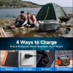 BODEGACOOLER 12 Volt Car Refrigerator, 100 Quart Portable Freezer, Car Fridge Dual Zone WIFI APP Control, -4℉-68℉ Cooler, 12/24V DC and 100-240V AC, for Travel, Camping, Outdoor,RV, black