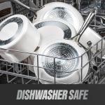 Gotham Steel 12 Pc Ceramic Cookware Set Nonstick, Ceramic Pots and Pans Set Non Stick with Steamer for Cooking, Non Toxic PFOA PFOS Free, Premium Stay Cool Handles, Oven & Dishwasher Safe