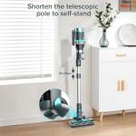 Belife BVC11 Cordless Vacuum Cleaner, 450W 38Kpa Stick Vacuum with 50 mins runtime, 13000RPM Burshless Motor, Powerful Vacuum Cleaners for Home Hardwood Floor pet Hair Carpet