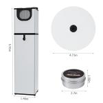 Whiskey Smoker Kit with Smoking Gun Cocktail Smoker Kit with 8 Flavors Wood Chips, Bourbon Portable Indoor Drink Smoker Infuser Kit for food Birthday/Christmas for Men